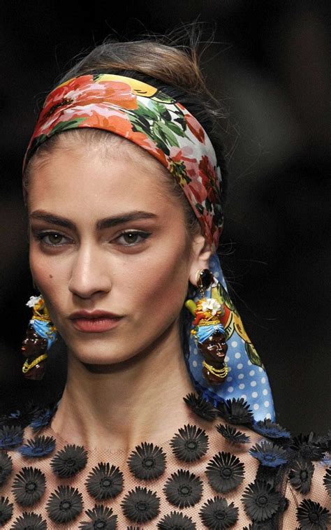 dolce and gabbana head scarf.